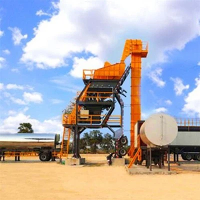 Centrale mobile de mélange d'asphalte