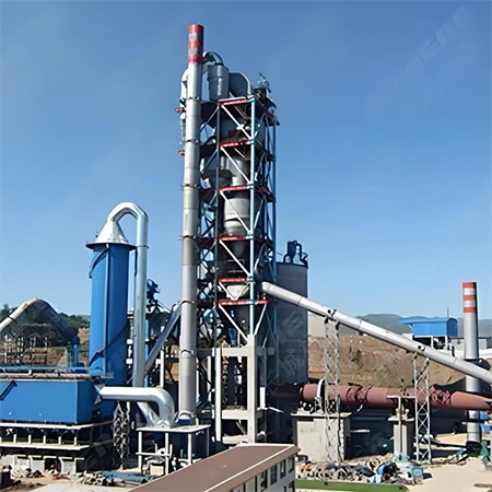 Ligne de production de ciment 1500 tonnes par jour